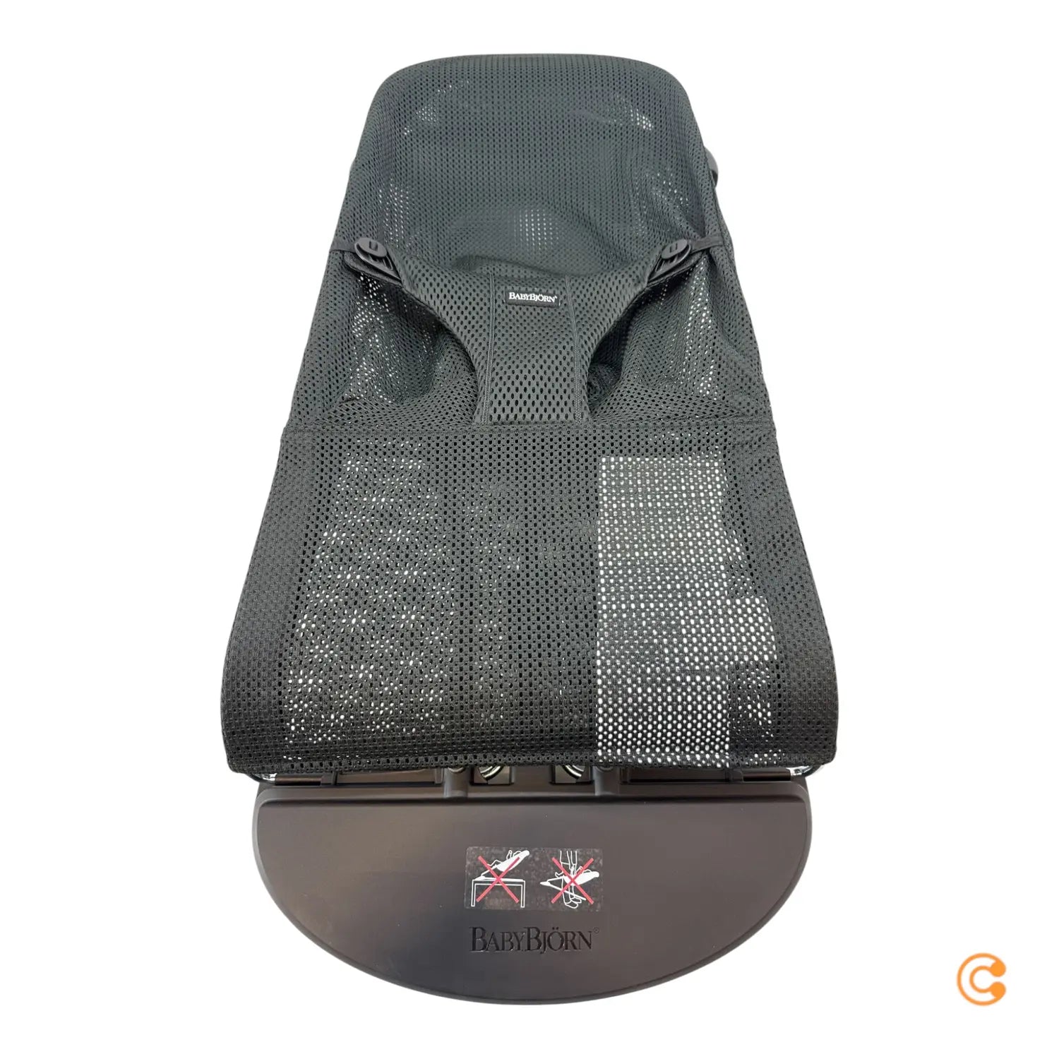 B-Ware Baby Björn Babywippe Babyschaukel Schaukel Wippe Bliss Mesh Black - 7317680062253