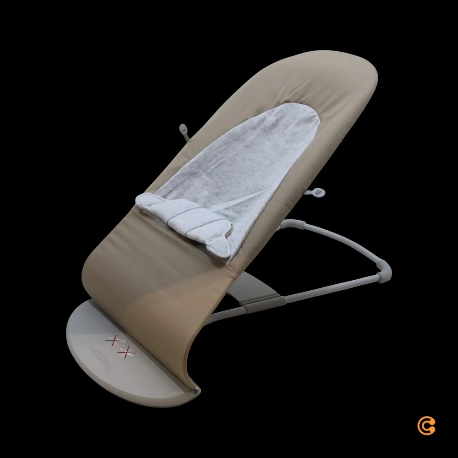 B-Ware Baby Björn Balance Soft Beige/Grey Babywippe Wippe Standwippe Wiege Babywiege - 7317680053831