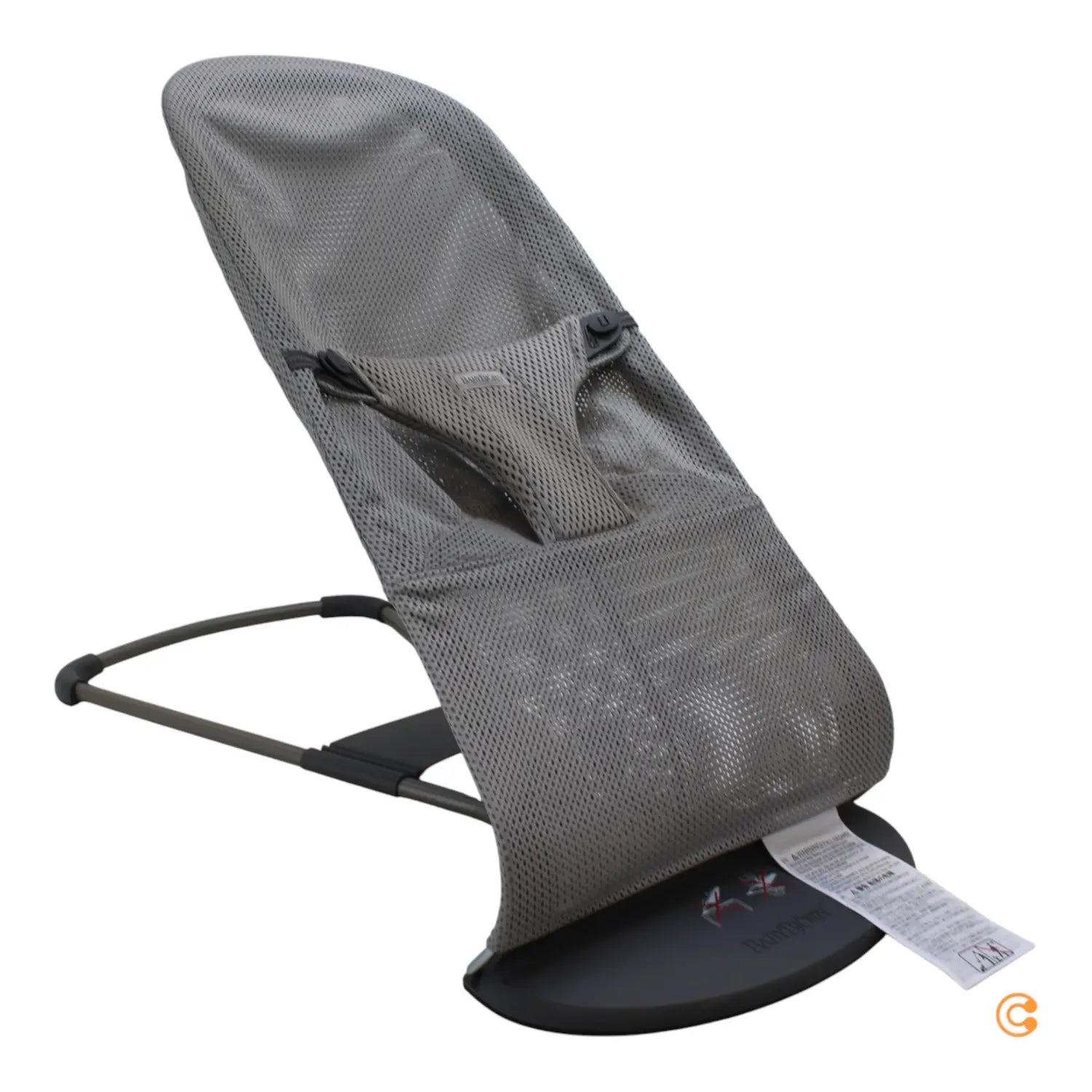 Babybjörn Bliss Mesh Grey Babywippe Wippe Standwippe Schaukel Wiege B-Ware - 7317680060181