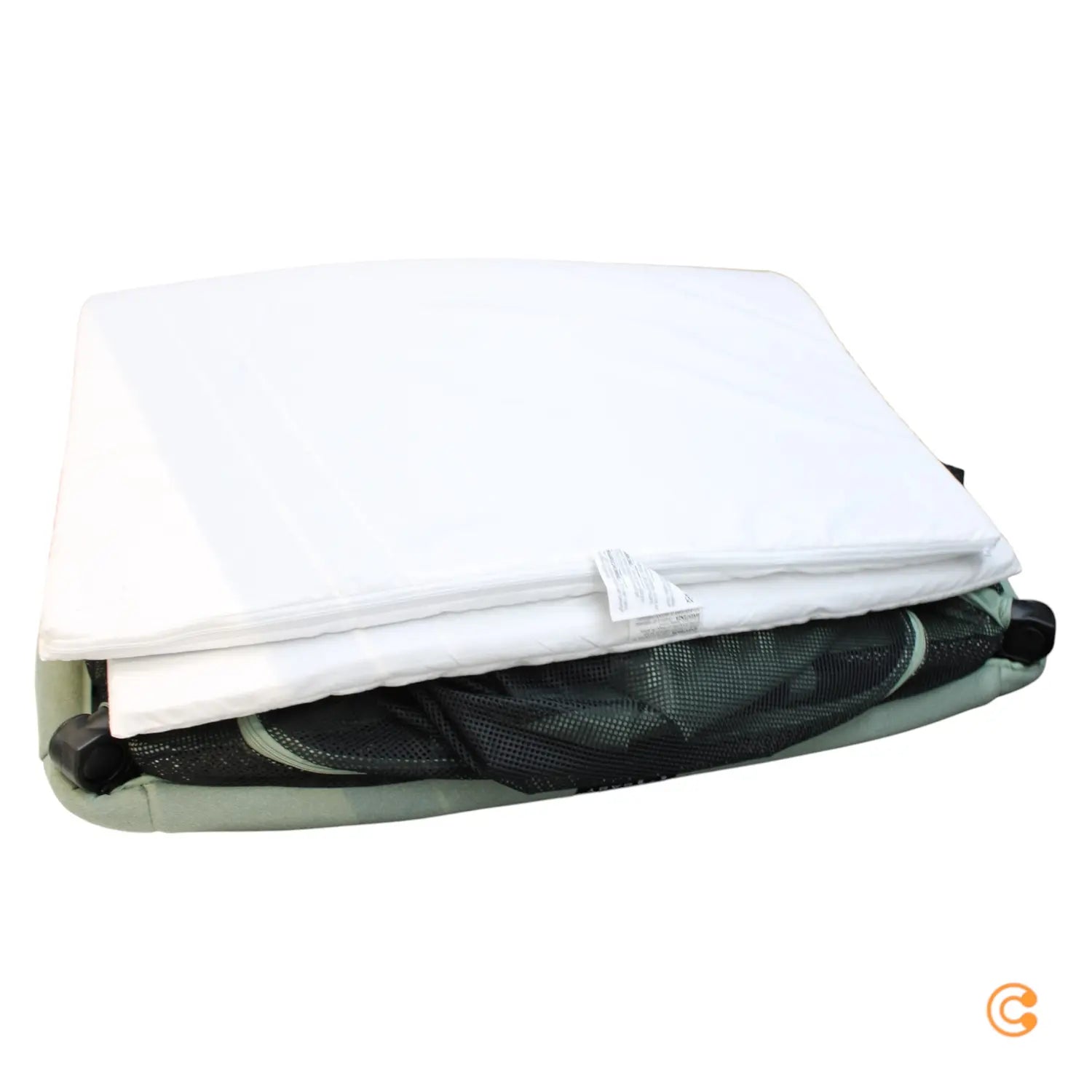 B-Ware Baby Moov Reisebett 3 In 1 Babybett Moov & Comfy Transporttasche Salbeigrün - 2000583505006