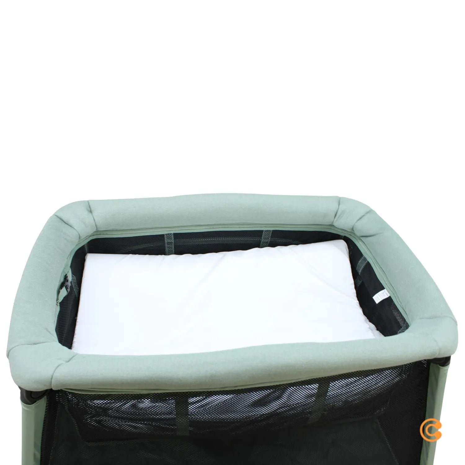 B-Ware Baby Moov Reisebett 3 In 1 Babybett Moov & Comfy Transporttasche Salbeigrün - 2000583505006