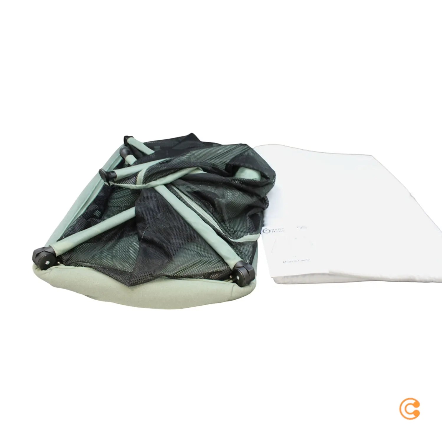 B-Ware Baby Moov Reisebett 3 In 1 Babybett Moov & Comfy Transporttasche Salbeigrün - 2000583505006