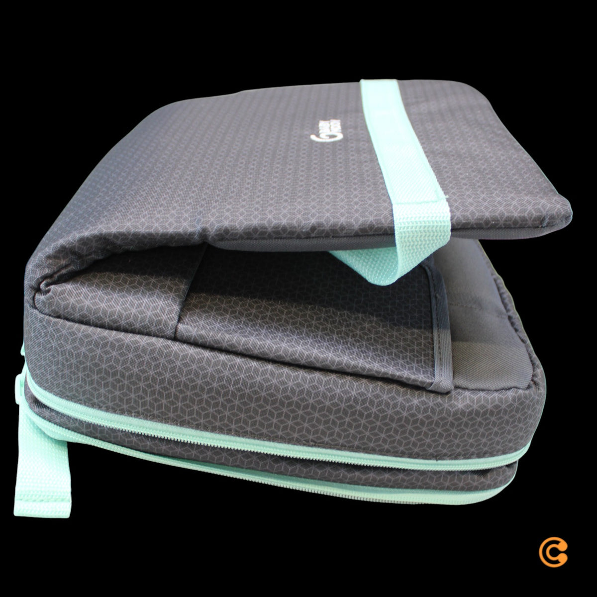 Babymoov Up & Go Sitzerhöhung bis zu 14 cm zusammenzuklappbar grau - 3661276148178