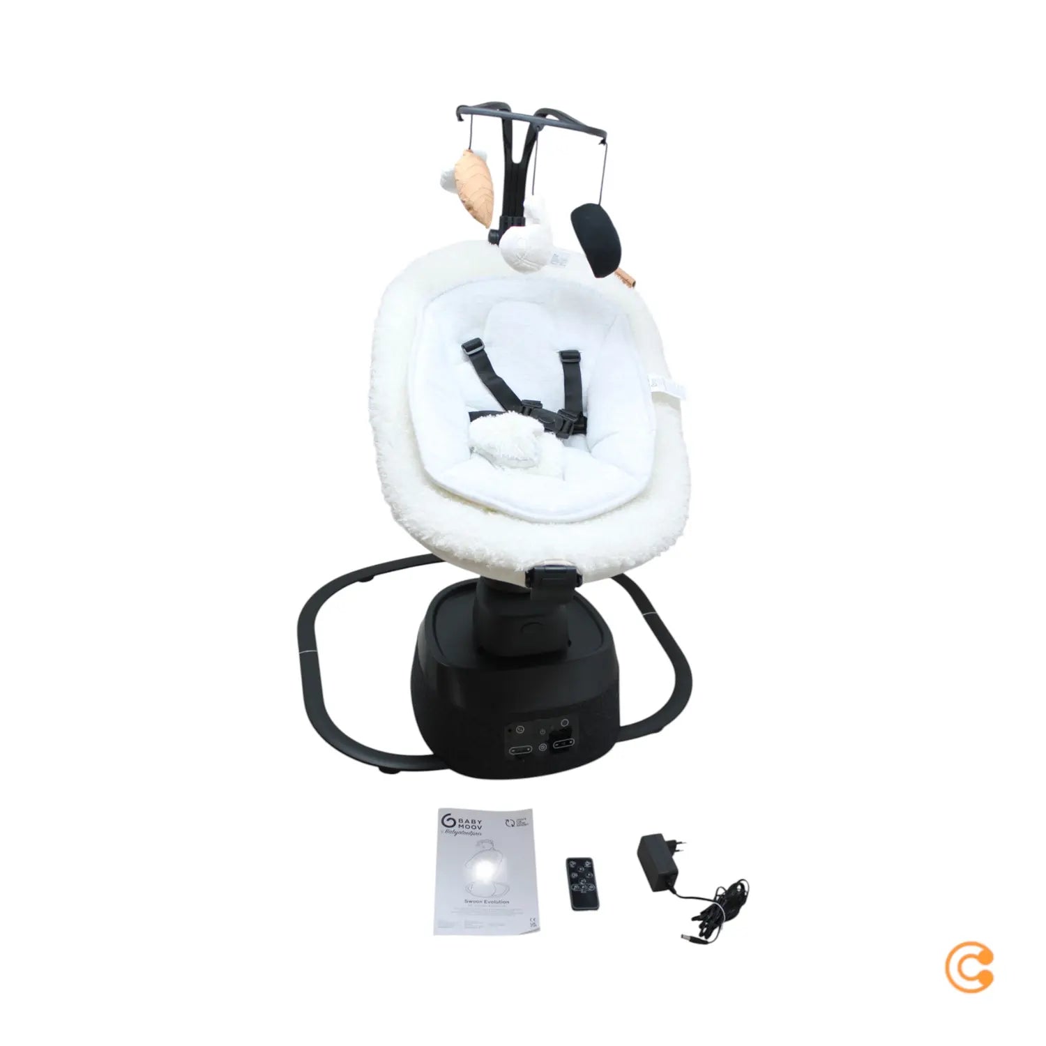 B-Ware Babymoov Babyschaukel Wippe Swoon Evolution Curl Babyschaukel Babywippe - 3661276175518