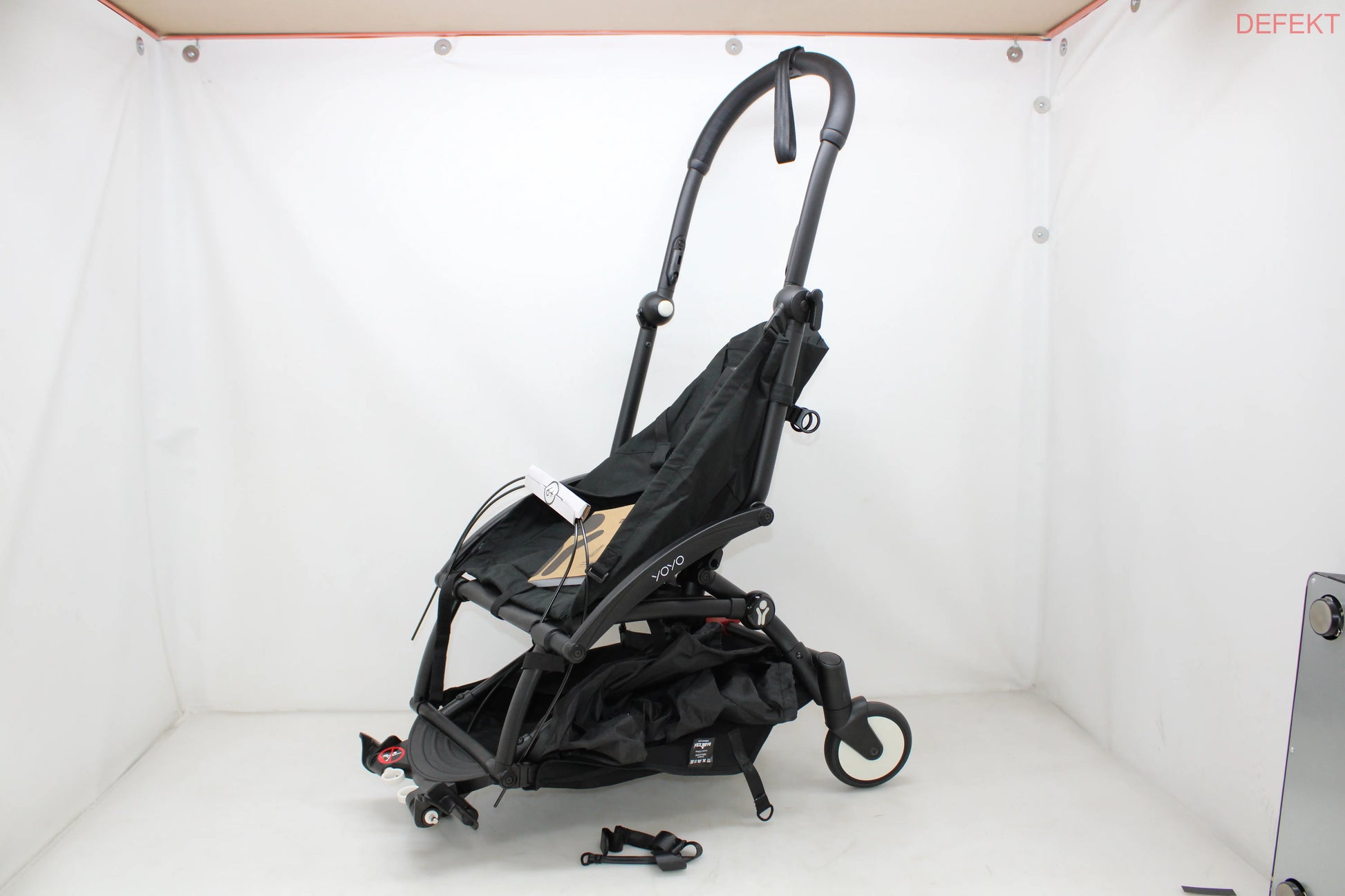 D-Ware Babyzen Kinderwagen Yoyo² 6+ Schwarz Schwarz Babywagen Reisebuggy Defektware - 7426758526815