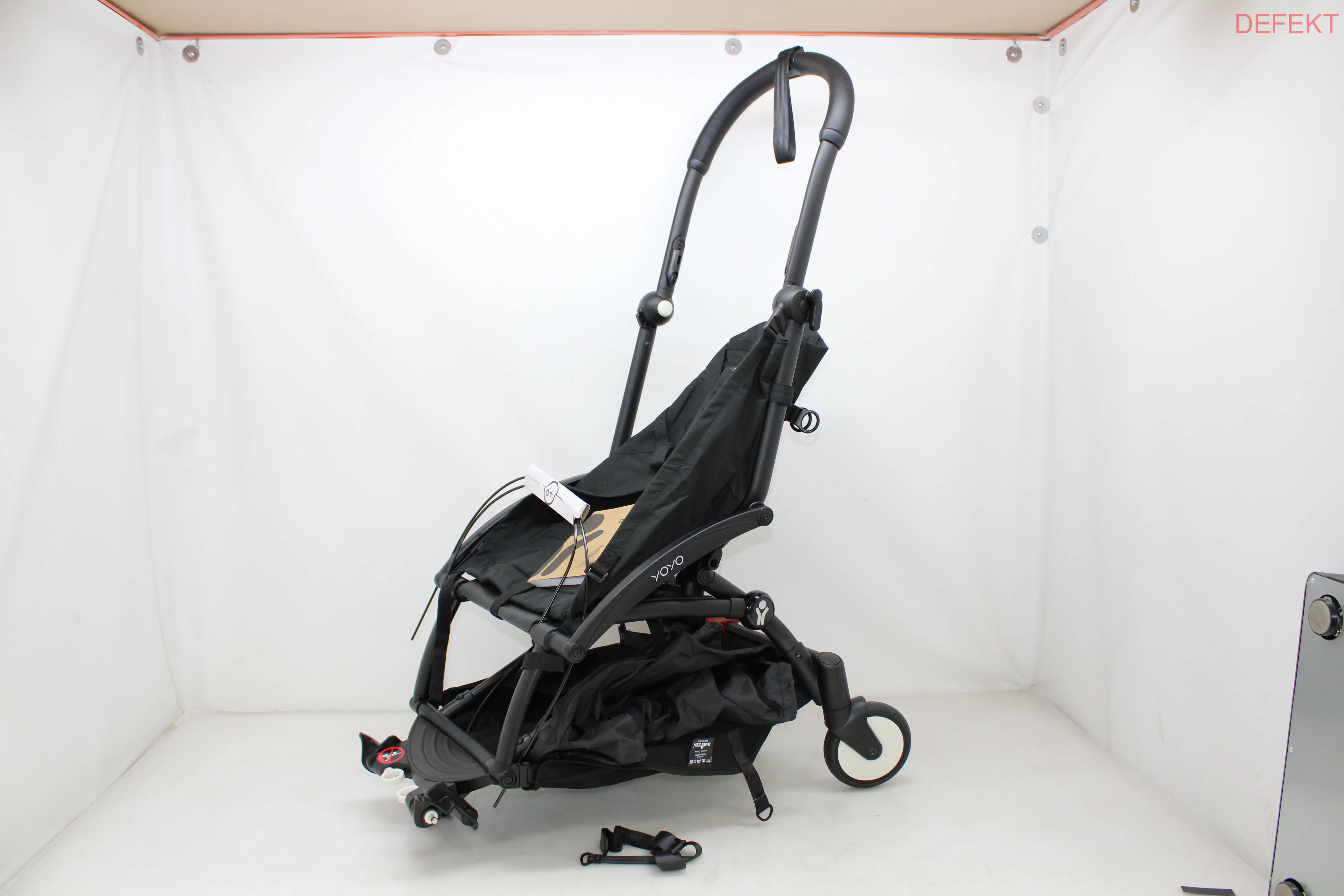 D-Ware Babyzen Kinderwagen Yoyo² 6+ Schwarz Schwarz Babywagen Reisebuggy Defektware - 7426758526815