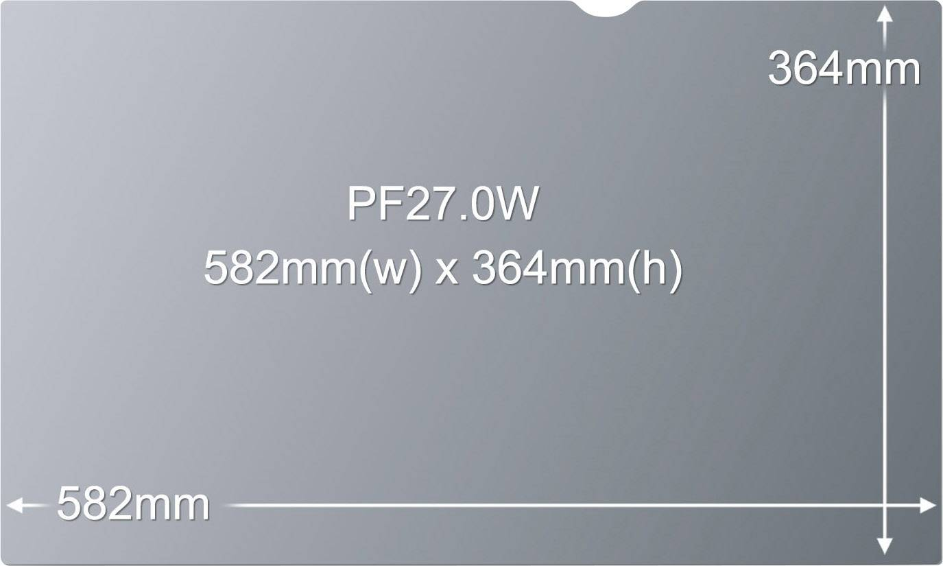 3 M Blickschutz Folie 68.6 Cm 27 Zoll Monitorfolie Bildschirmfolie Schutzfolie B-Ware