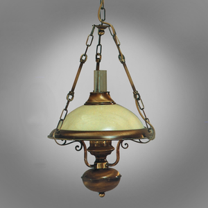 B-Ware Hängeleuchte Valentina In Antikem Design 35 Cm Hängelampe Lampe Leuchte Spot