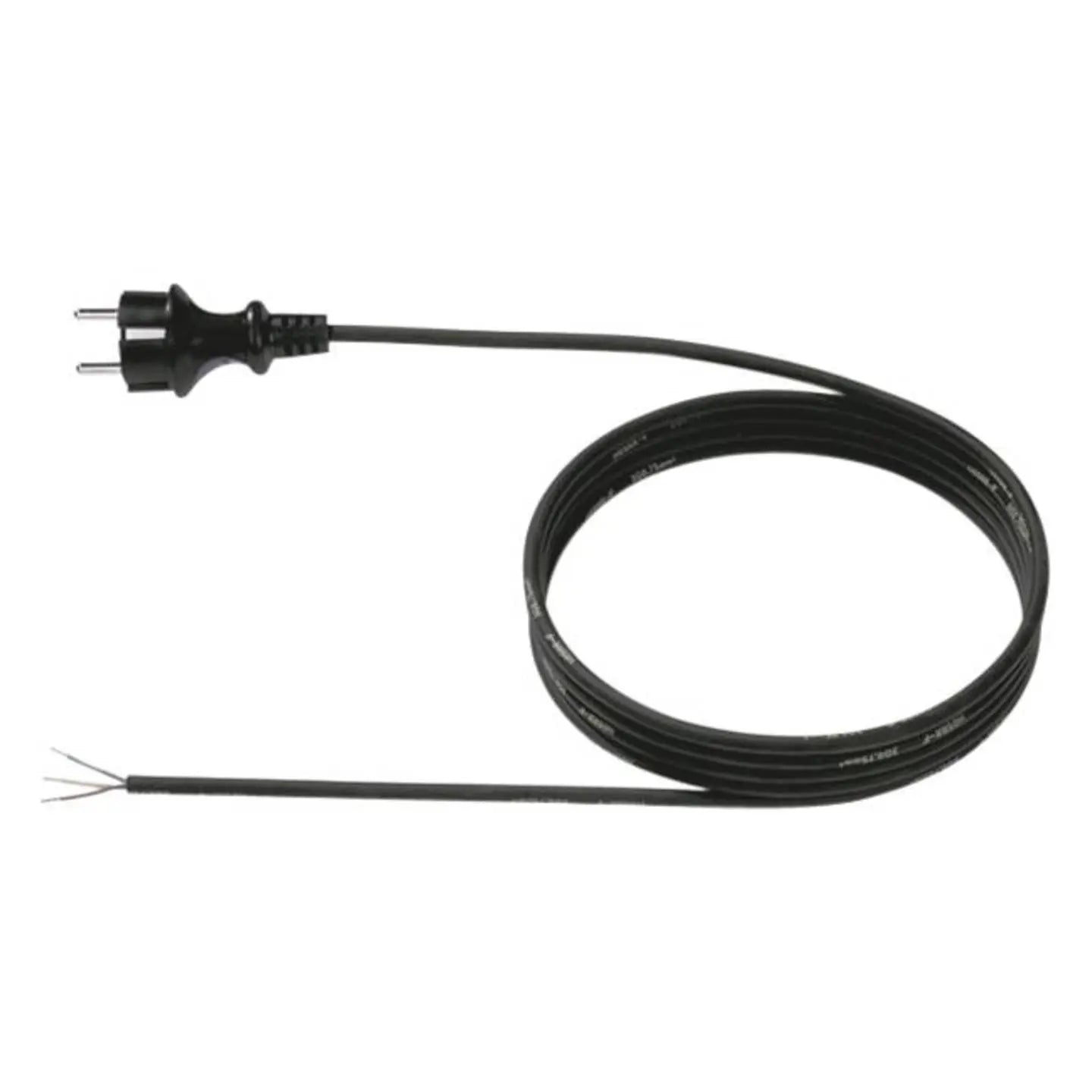 B-Ware Bachmann Zuleitung Kabel Stromkabel H07 Rn F 3 G1,0 Schwarz 5m 4 Stück - 4016514002740