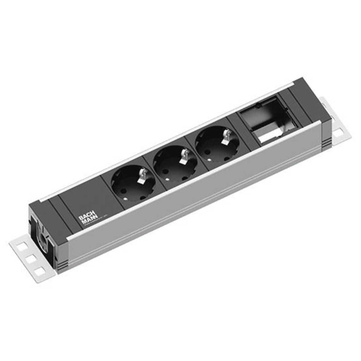Bachmann Steckdosenleiste Mehrfachsteckdose Universal 3xSchuko Stromverteiler - 4016514027330