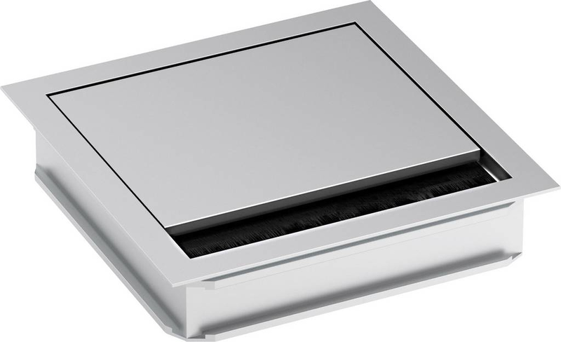 B-Ware Bachmann 930.310 Kabeldurchführung Quadratisch  Klemm ø Max. 5 Mm  Aluminium - 4057298020100