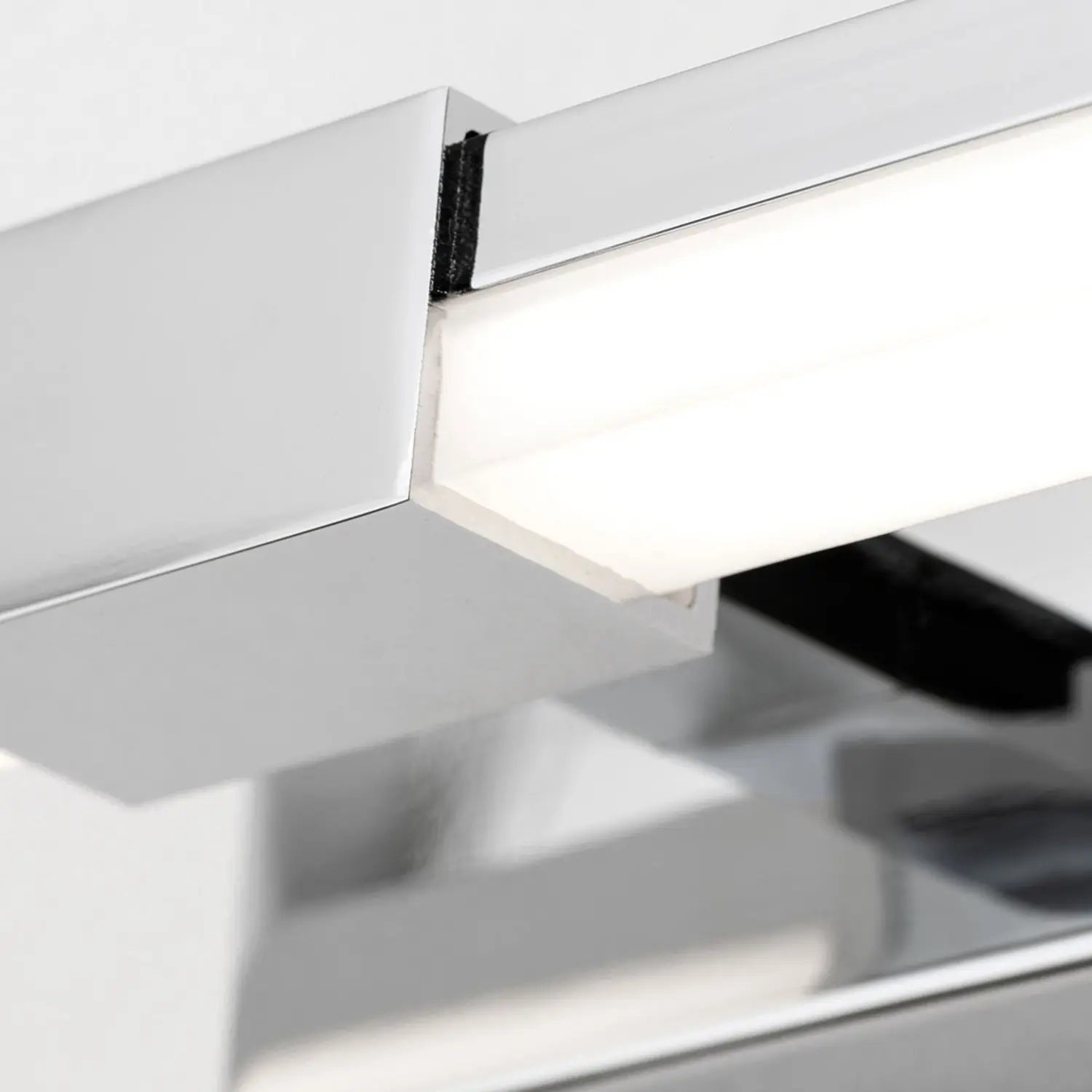 B-Ware Spiegelleuchte Badlampe Argo Led Spiegellicht Hochvolt Chrom Weiß 35,5 Cm Lampe - 9003090257027