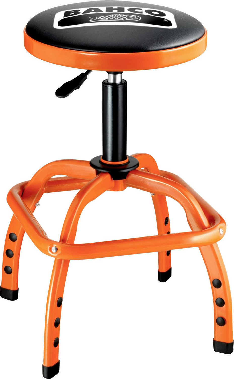 Bahco Werkstatthocker Drehhocker Stuhl Höhenverstellbar Ble305 Fußablage Hocker B-Ware - 7314150339341