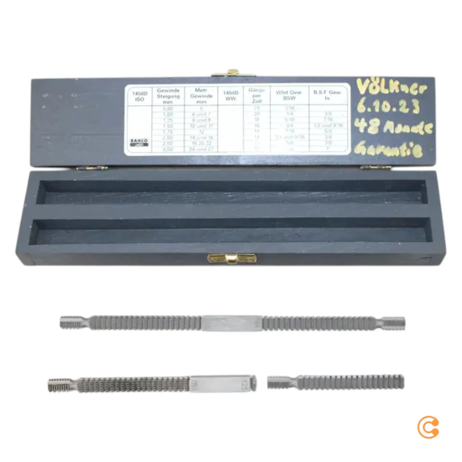B-Ware Bahco Gewindefeilen Satz Feilen Set Gewinde Werkzeug 2 Tlg Siehe Text/Foto - 7314151040963