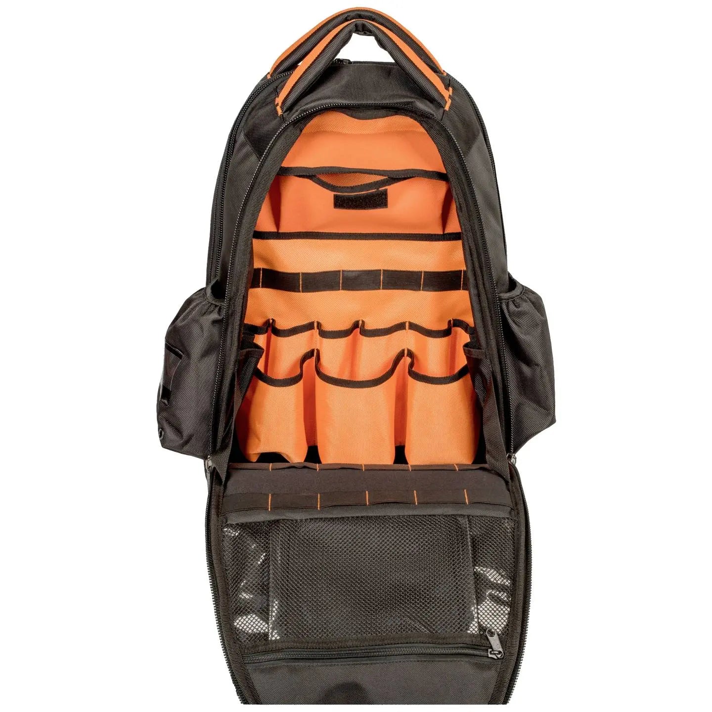 B-Ware Bahco Rucksack Werkzeugrucksack Tasche Elektriker Leer Schwarz Orange Backpack - 7314150465651