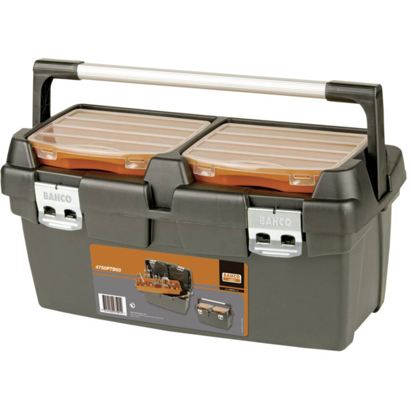 B-Ware Bahco Werkzeugkasten Kiste Werkzeugbox 600x305x295 Polypropylen Aluminium Griff - 7314150275014