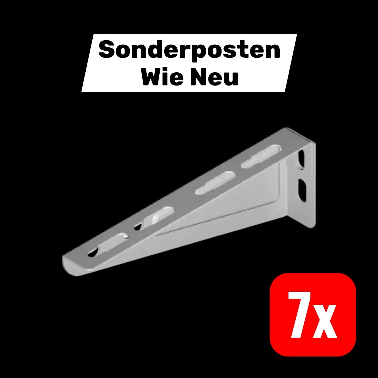 B-Ware Baks Ausleger Halterung Verlängerung Verstärkt Länge 110 Mm Höhe 7 Stück - 5900993093810