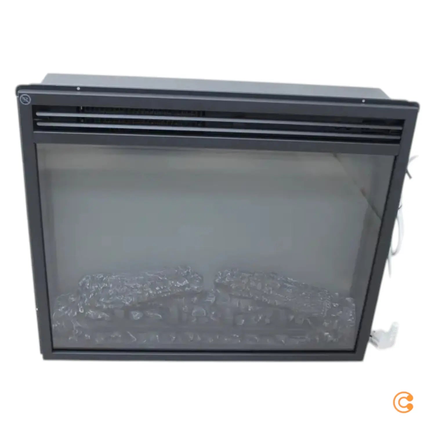 B-Ware Balderia Elektrokamin Kaminofen Elektroheizung 2000 W Weiß Siehe Text/Foto59 - 4260672446049