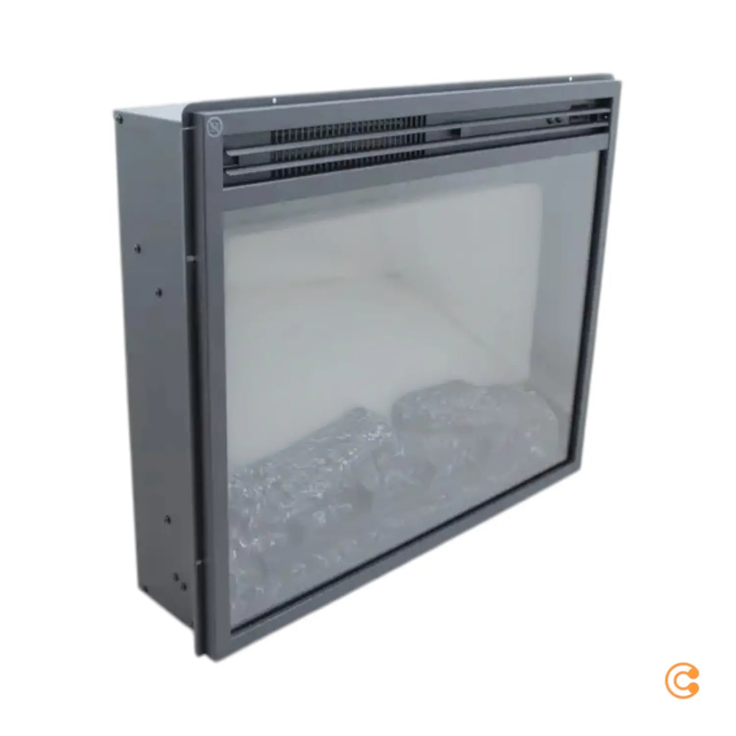 B-Ware Balderia Elektrokamin Kaminofen Elektroheizung 2000 W Weiß Siehe Text/Foto59 - 4260672446049