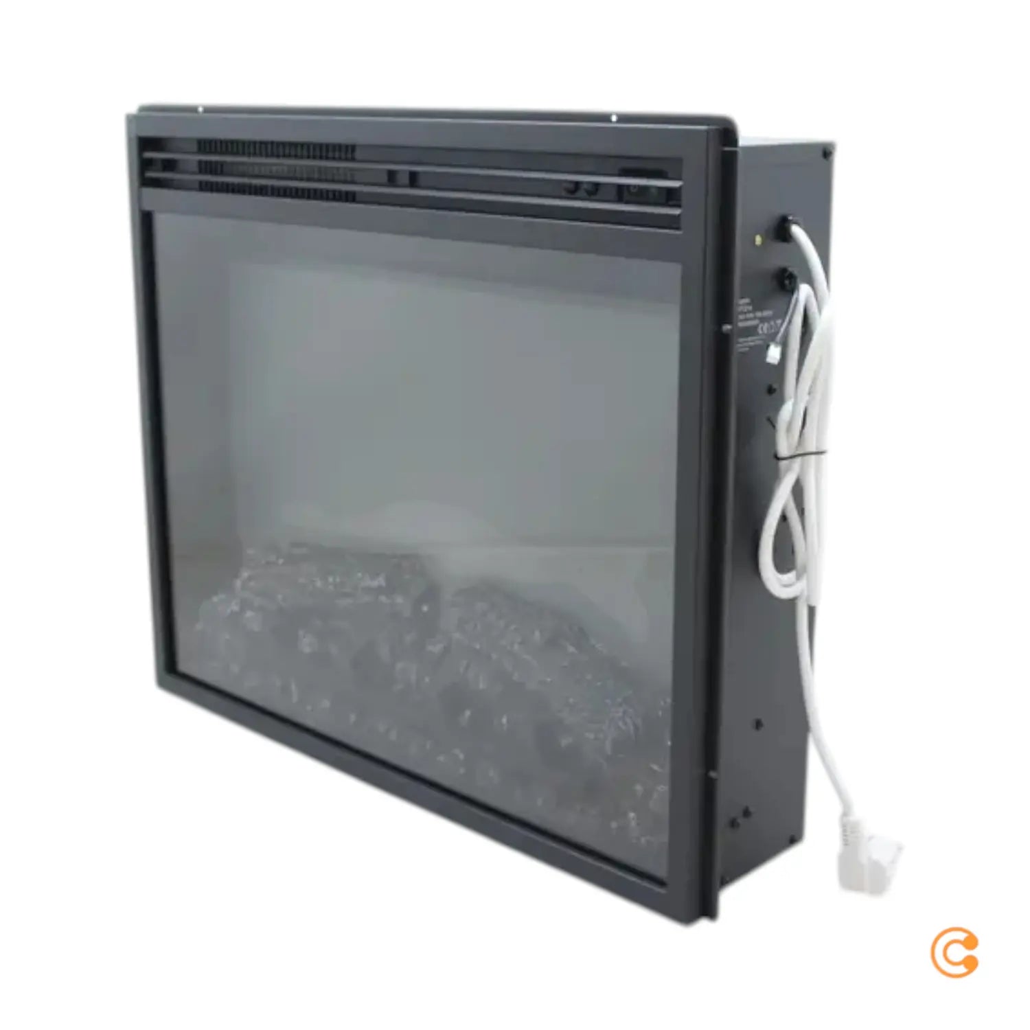 B-Ware Balderia Elektrokamin Kaminofen Elektroheizung 2000 W Weiß Siehe Text/Foto59 - 4260672446049