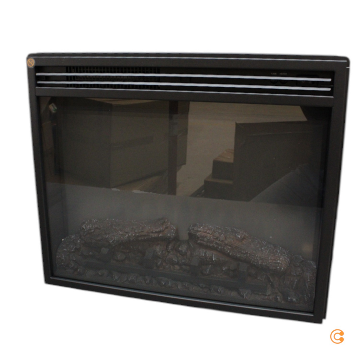 Balderia Elektrokamin Standkamin Finn Heizung 2000 W 3 D Flammeneffekt Siehe Text B-Ware - 4260672443338