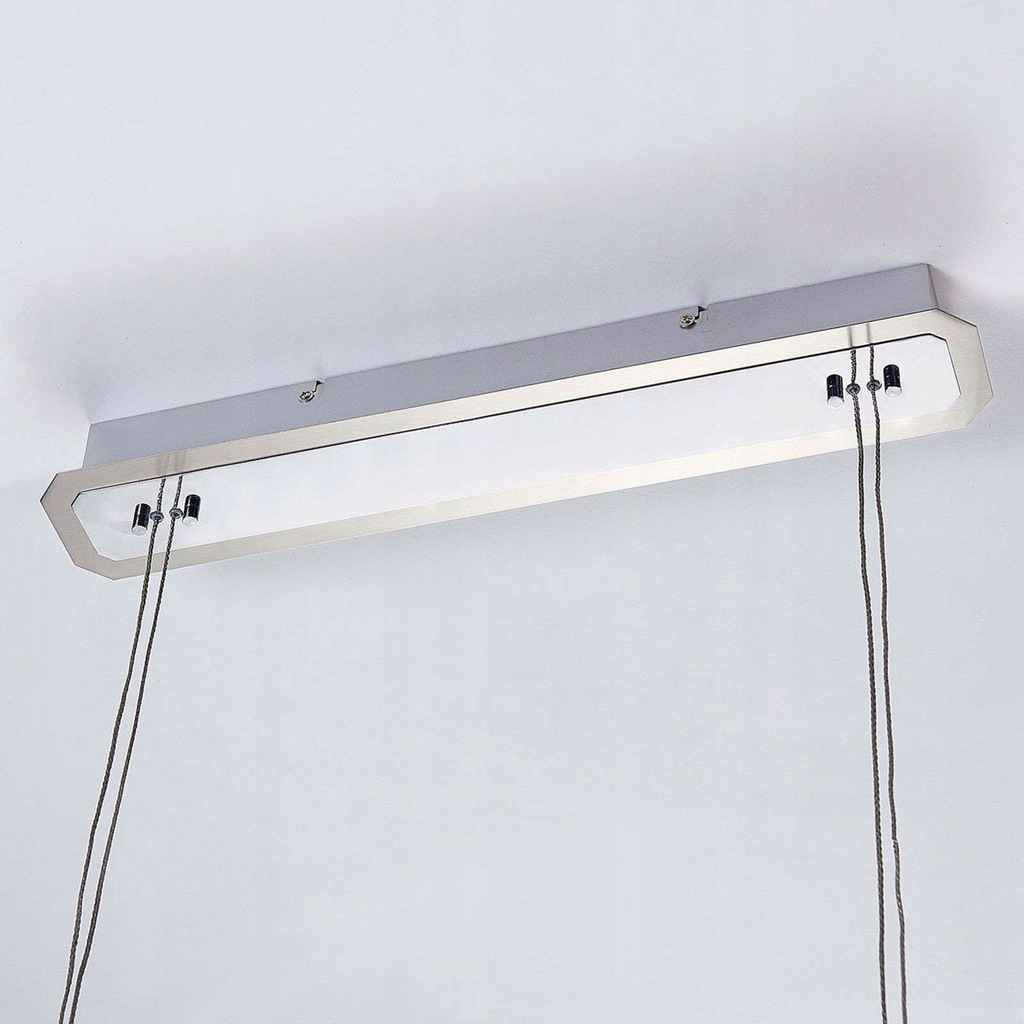 B-Ware Lucande Balkenpendelleuchte Catriona Pendelleuchte Hängelampe Lampe Nickel 6 Flg - 4251096530049