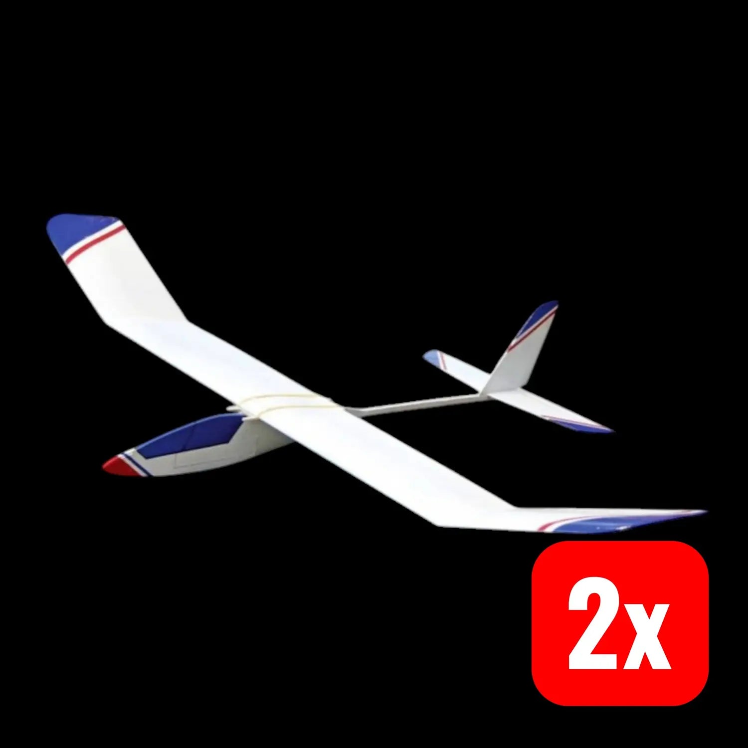 B-Ware Pichler 16032 Wurfgleiter Balsa Quicky Kit Fox Fluggleiter Flugzeug 2 Stück - 4056534062492