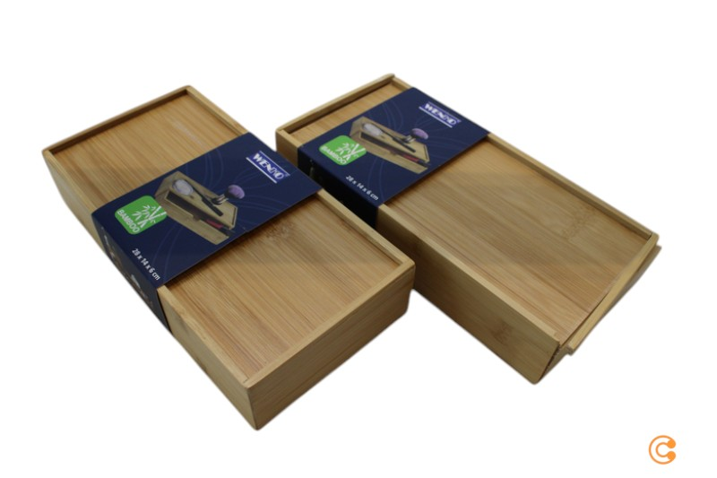 Wenko Bambus Box Terra Iv 2er Set Bambus Braun Aufbewahrung Siehe Text/Foto B-Ware - 4008838315996