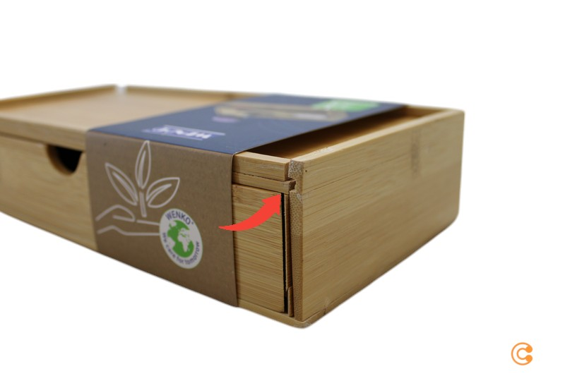 Wenko Bambus Box Terra Iv 2er Set Bambus Braun Aufbewahrung Siehe Text/Foto B-Ware - 4008838315996