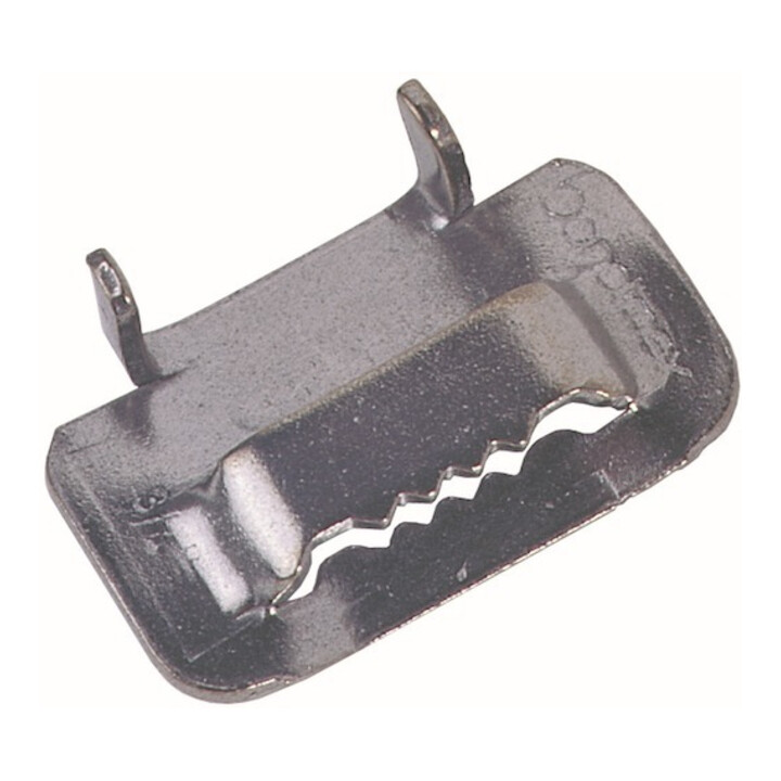 Bandimex Schlaufe Band Schleife V2 A 16mm Edelstahl 100 Stück Packung B-Ware - 4250570200478