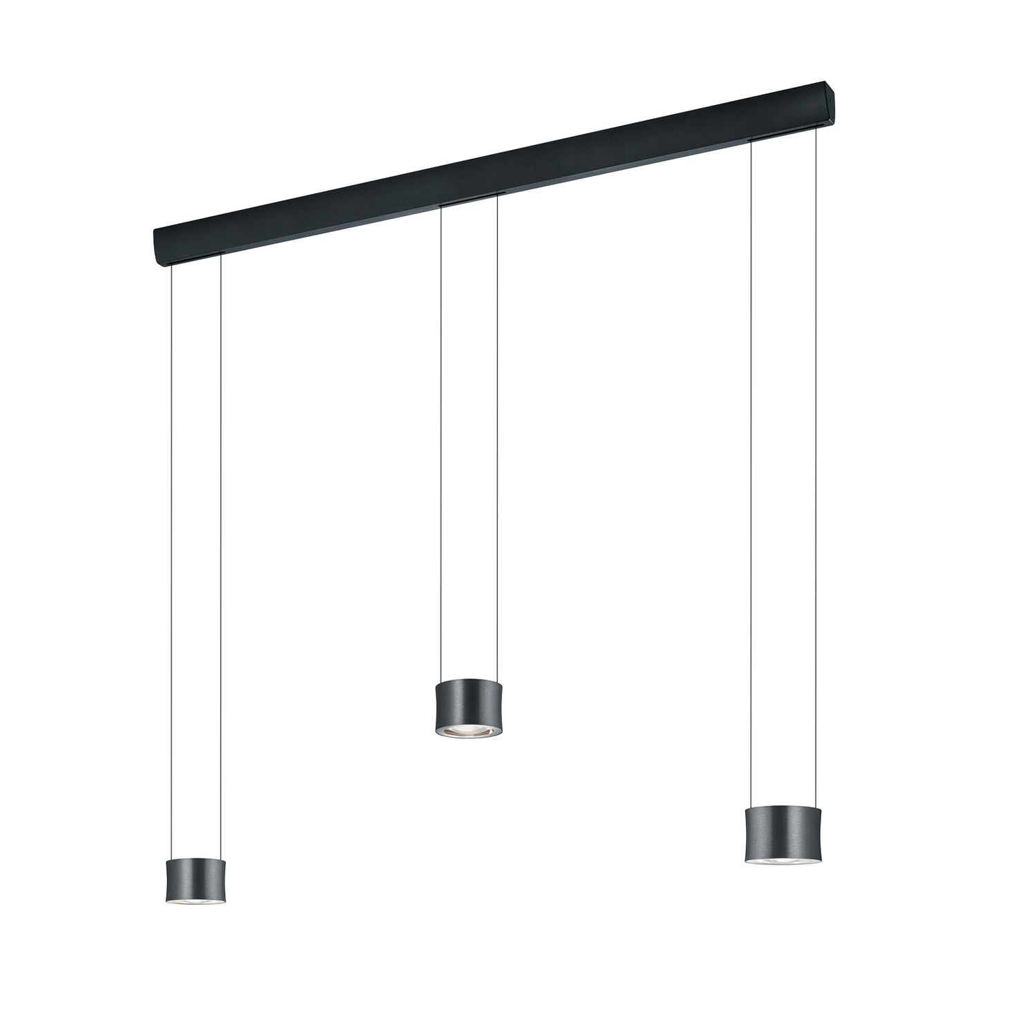 B-Ware Bankamp Pendelleuchte Hängeleuchte Led Lampe Impulse Anthrazit Aluminium Glas - 4009669035398