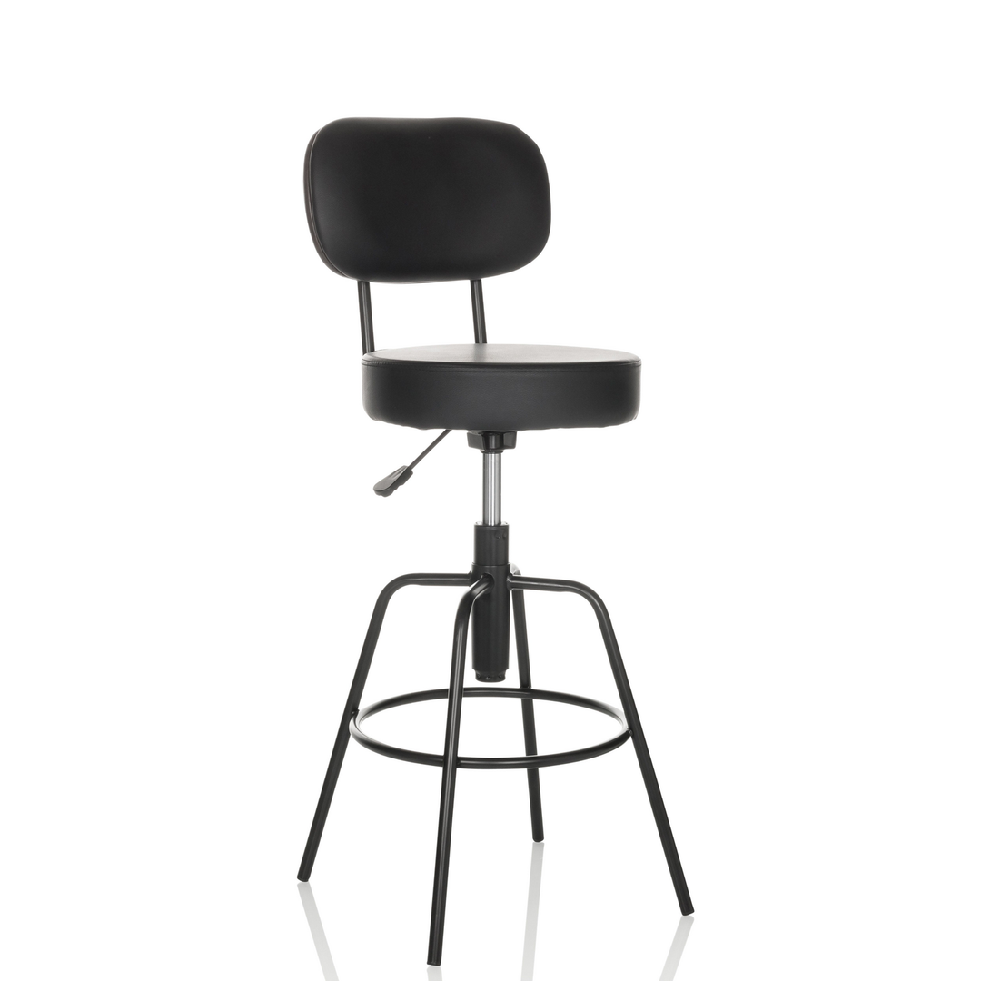 Hjh Office Barhocker Tresenhocker Disc High Barstuhl Thekenhocker Schwarz B-Ware
