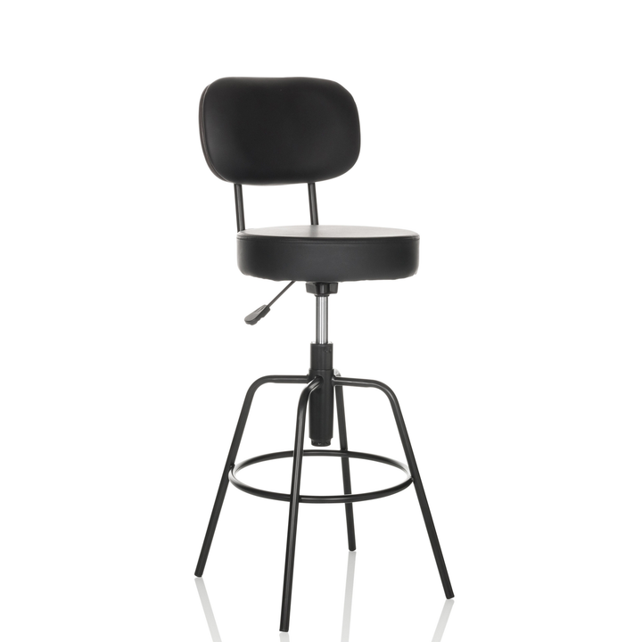 Hjh Office Barhocker Tresenhocker Disc High Barstuhl Thekenhocker Schwarz B-Ware