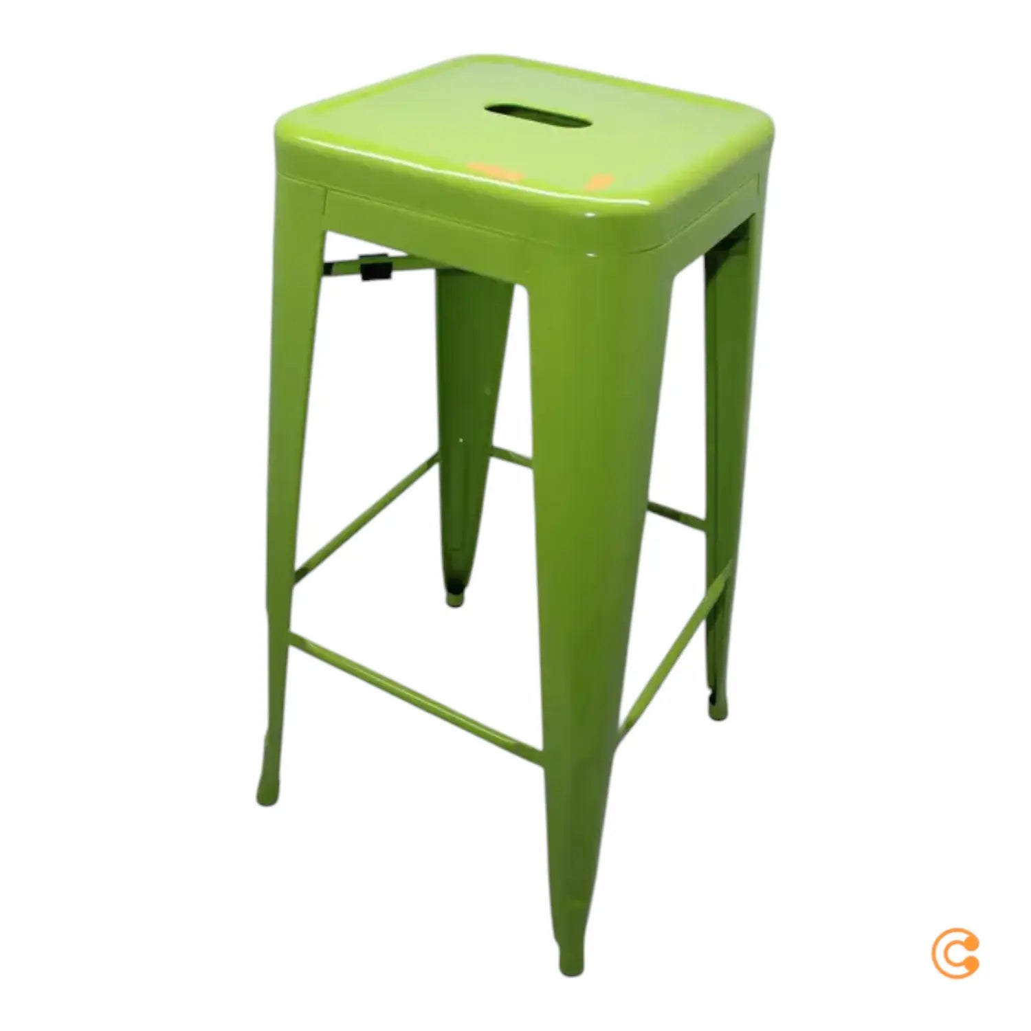 B-Ware Barhocker Hocker Vantaggio High Hjh Office Metall Grün Stapelbar Siehe Text/Foto - 4064323035282