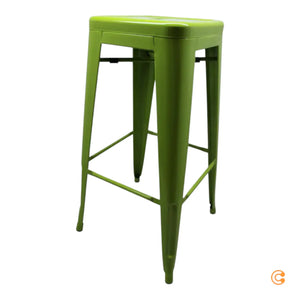 B-Ware Barhocker Hocker Vantaggio High Hjh Office Metall Grün Stapelbar Siehe Text/Foto