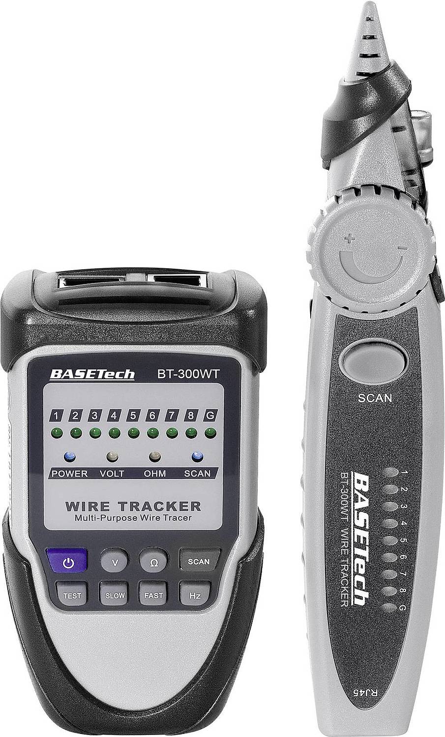 Basetech Bt 300 Wt Leitungsmessgerät Kabel  Und Leitungssucher Kabelsucher Gerät B-Ware - 4016138861280