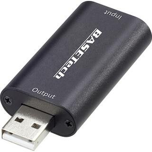 B-Ware Basetech Game Capture Video Digitalisierer Streaming Game Full Hd Auflösung