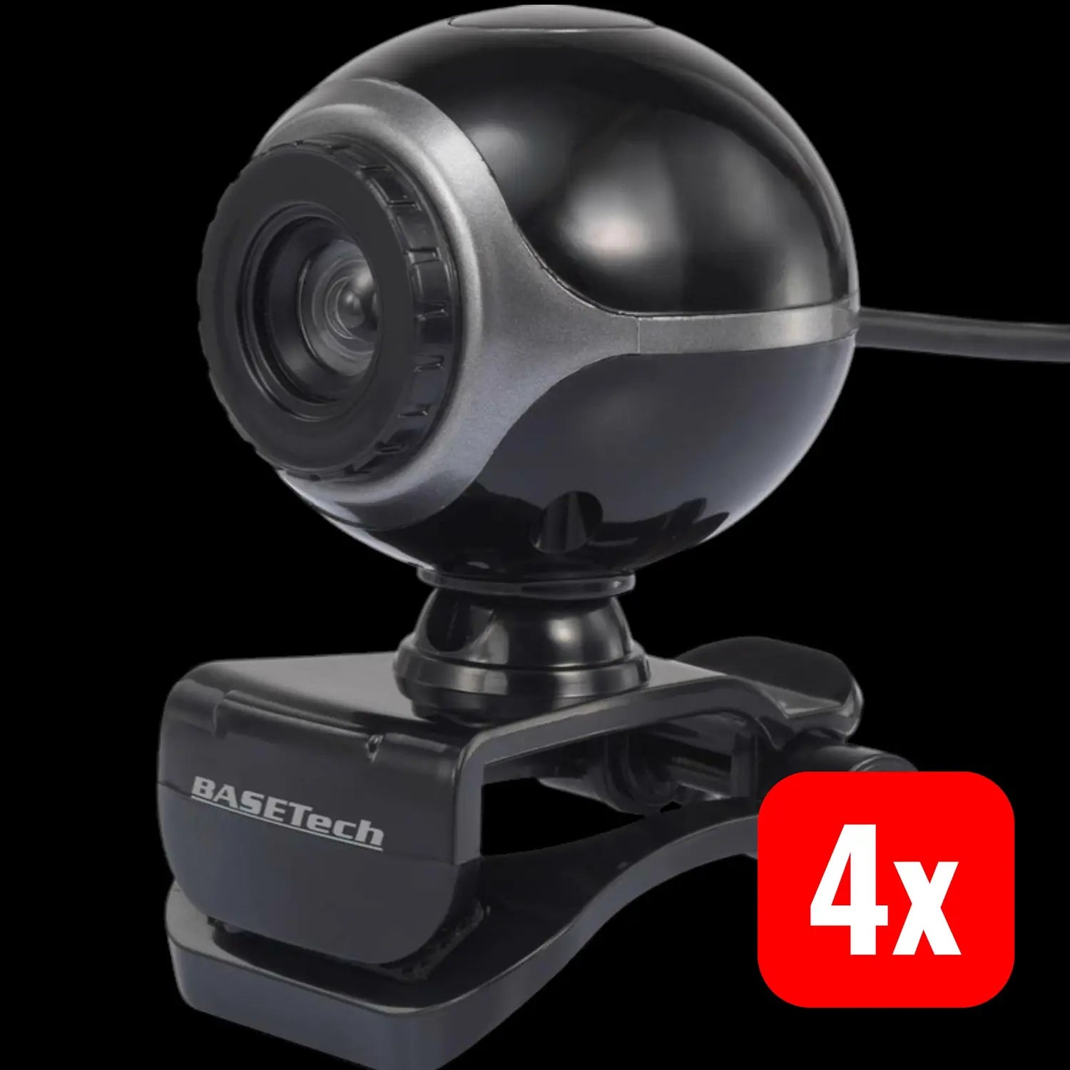 B-Ware Bastech Classic Bs Wc 01 Webcam Kamera 640 X 480 Pixel Klemm Halterung 4 Stück - 4053199510696