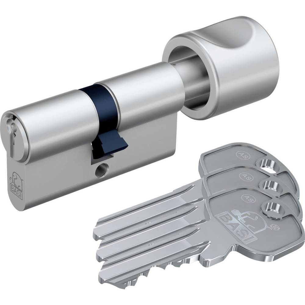 Basi 5030 1510 Profil Knaufzylinder Zylinderschloss Türzylinder 45 40mm Messing B-Ware - 3838923333120