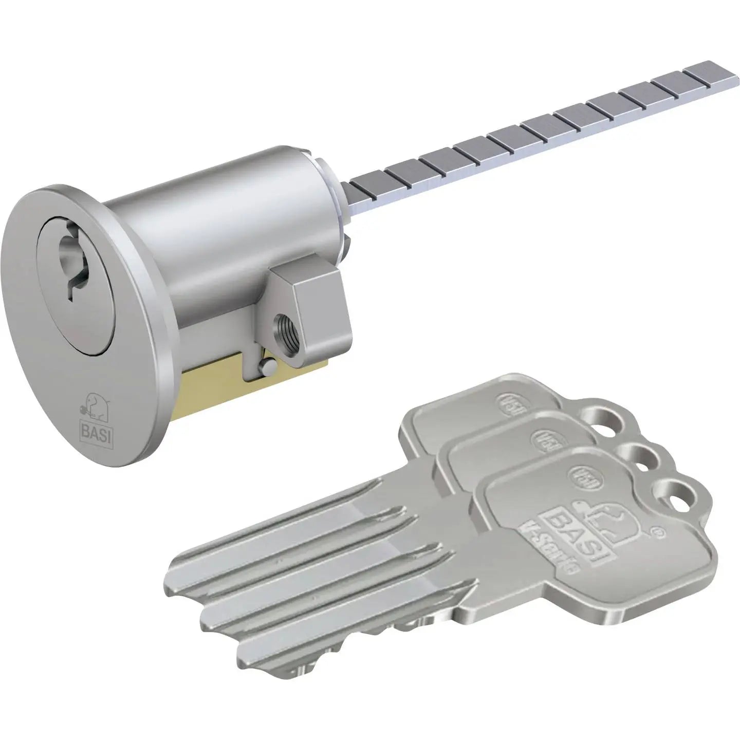 B-Ware Basi Außenzylinder Rundzylinder Profilzylinder Messing 3 Schlüssel 3 Sets - 3838923302683