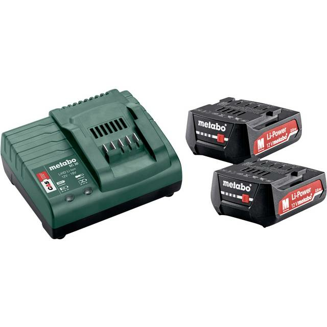 Metabo Werkzeug Akku Und Ladegerät 12 V 2 Ah Li Ion Siehe Text/Foto B-Ware - 4061792134867