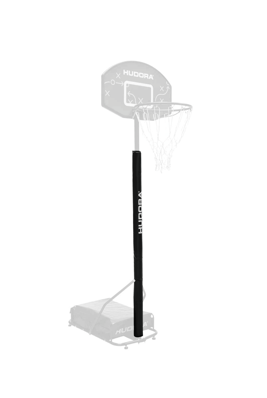 Hudora Basketballständer Playoff 205 Basketball Korbanlage Höhenverstellbar - 4005998717578
