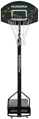 Hudora Basketballständer Playoff 205 Basketball Korbanlage Höhenverstellbar - 4005998717578