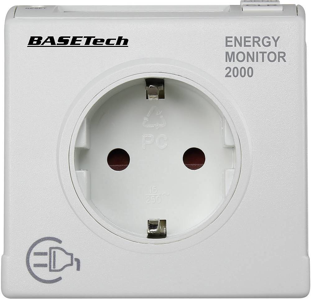 B-Ware Basetech Em 2000 Energiekosten Messgerät Kindersicherung Stromzähler 2 Stück - 4016138954494