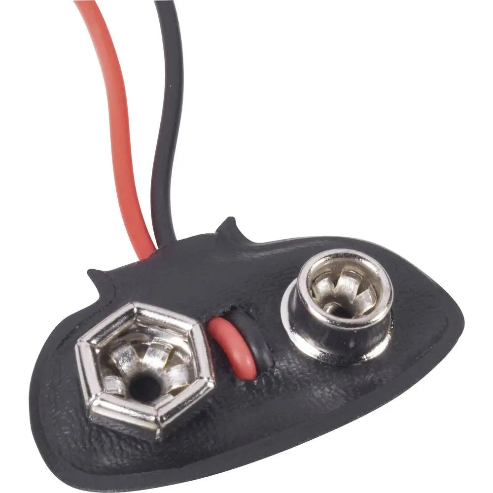 B-Ware Beltrona Batterieclip Anschluss Clip 1x Batterie 9 V Block T Ausführung 200 Stück - 4016138581188
