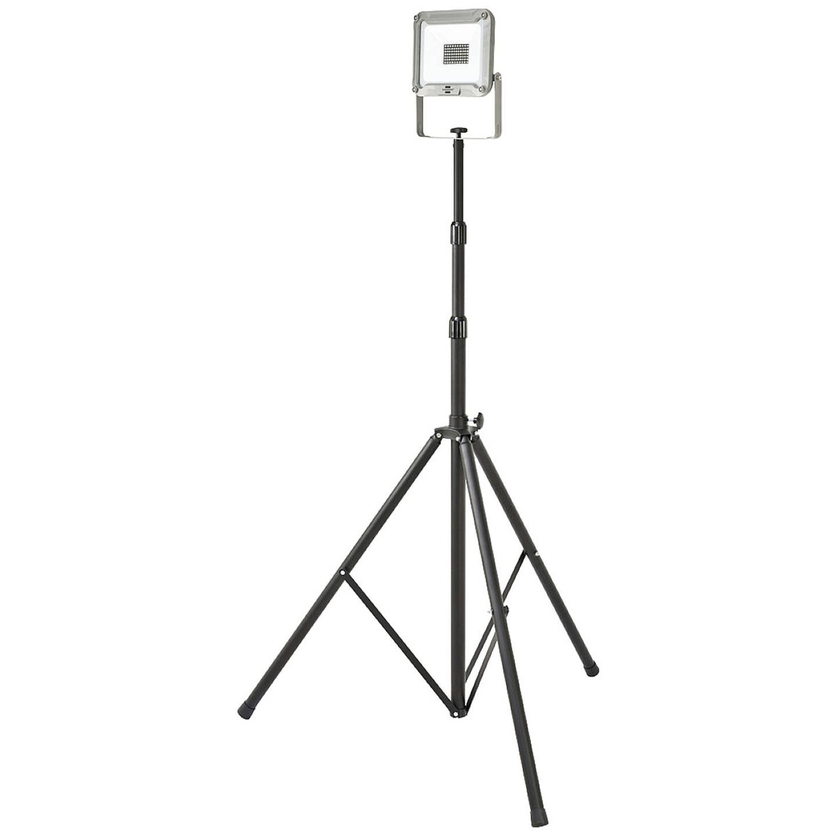 Brennenstuhl Bau Stativ Baustrahlerstativ Teleskop schwarz mit Querträger ST 301 - 4007123674527