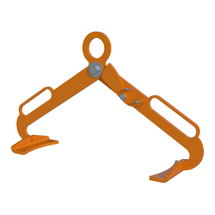 B-Ware Bauer Südlohn Fasszange Greifzange Lgz 60 Stahl Lackiert Gelborange