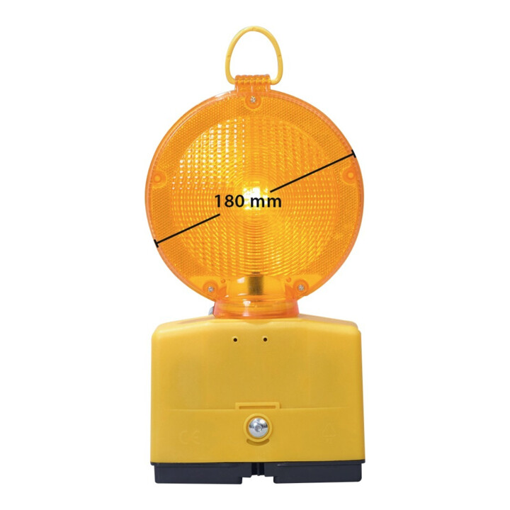 Nissen Baustellenwarnleuchte Warnlampe Nitra Led Gelb Leuchtenkopf 4 Stück B-Ware - 4059384086748