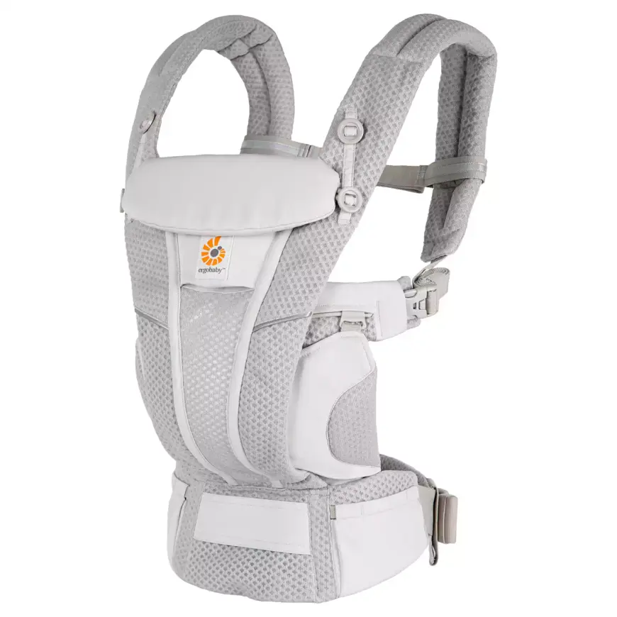 B-Ware Erg Obaby Omni Breeze Pearl Grey Babytragetasche Tasche Tragetasche Kindertasche