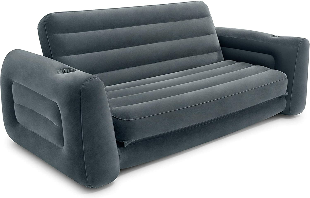Intex 66552 Schlafsofa Klappsofa Luftbett Klappbett Aufblasbar 203x224x66cm 673 B-Ware